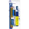 Staedtler 60 offices&aelig;t blyanter, kuglepen, marker mm. 8 dele 