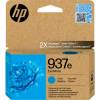 HP 937e bl&aelig;kpatron cyan 1650ark