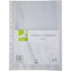 Q-connect plastlomme m/præg A4 60my 100stk 