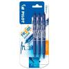 Pilot FriXion Clicker ballpen 0,7mm bl&aring; 3stk 