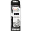 Pentel Pointliner S20P fineliner sort 5stk