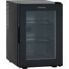 Scancool minibar med glasfront 34L sort 