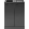 Bica Basic 886 affaldsstation 2x45L antracit 
