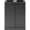 Bica Basic 871 affaldsstation 2x45L antracit 