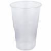 Plastglas Ø95x128mm 40cl klar 50stk 