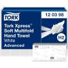 Tork 120398 Advanced håndklædeark 2-lags H2 hvid 3780ark 