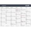 Mayland 2026 26058050 moderne vægkalender A5 15x21cm 