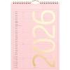 Mayland 2026 26066130 6 kolonner Color vægkalender A4 24x34cm 