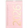 Mayland 2026 26066130 6 kolonner Color vægkalender 25x41,5cm 