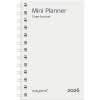 Mayland 2026 26084800 mini ugekalender refill 12,5x8cm hvid 