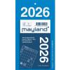 Mayland 2026 26252000 afrivningskalender 14,2x8cm 