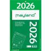 Mayland 2026 26254000 kæmpe afrivningskalender 31x19cm 