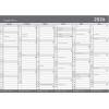 Mayland 2026 26268800 basic kontorkalender A2 60x42cm grå 