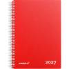 Mayland 2027 27218010 timekalender 24,2x18,5 cm r&oslash;d 
