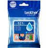 Brother LC521C Cyan bl&aelig;kpatron 500ark 
