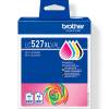 Brother LC527XLVAL bl&aelig;kpatron Valuepack 3000sider BK/CMY 