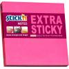 Stick'n Extra Sticky notes 76x76mm 90ark neon r&oslash;d 