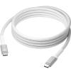 Dbramante1928 Re-Charge IT USB-C til USB-C kabel flettet 2m 100W hvid