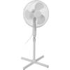 Gulvventilator &Oslash;40cm 3 hastigheder 45W hvid 