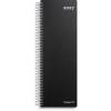 Mayland 27225000 spiral noteringskalender 32,8x12,7cm sort 