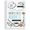 Burde 27227000 Doodle I ugekalender A5 kartonomslag 