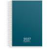 Mayland 27265000 Basic dagkalender bl&aring; 18x14cm 
