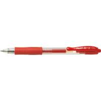 Pilot G2 gelpen 0,5mm r&oslash;d