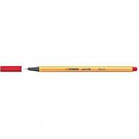 Stabilo Point 88 fiberpen r&oslash;d