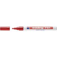 Edding 751F paintmarker 1-2mm r&oslash;d