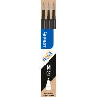 Pilot FriXion Clicker refill 0,7mm sort pk. m/3 stk