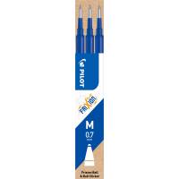 Pilot FriXion Clicker refill 0,7mm bl&aring; pk. m/3 stk