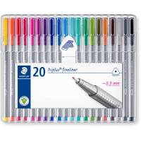 Staedtler Triplus 334 fineliner 0,3mm 20stk