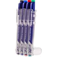 Pilot Frixion fineliner 1,3mm sort/bl&aring;/r&oslash;d/gr&oslash;n