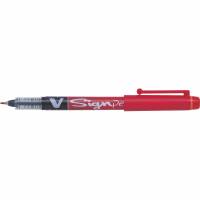 Pilot V-signpen 0,6 mm fineliner r&oslash;d