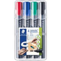 Staedtler Lumocolor 352 markers&aelig;t 4 farver
