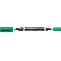 Staedtler Duo Lumocolor 348 marker gr&oslash;n