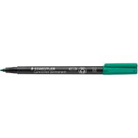 Staedtler Lumocolor 317M permanent overheadpen 1,0mm gr&oslash;n