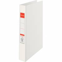 Ringordner Esselte A4 4R 25mm m/etiket - Hvid