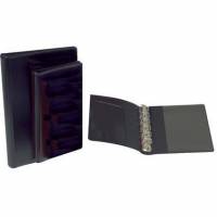 Bantex Lommeringbog med 6 O-ringe i 4,5 st&oslash;rrelse i farven sort