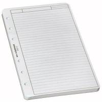 Bantex l&oslash;sblade til lommeringbog 50 blade i 152x89 st&oslash;rrelse i farven hvid