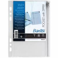 Bantex lynl&aring;slomme A5 140my klar 10stk