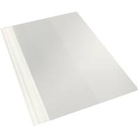 Esselte tilbudsmappe med lomme i A4 i farven hvid