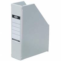 Elba tidsskriftsamler i A5 med 60 mm rygbredde i farven hvid