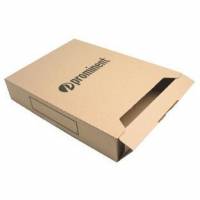 Arkiv&aelig;ske i A4 i farven brun