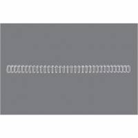 GBC 3:1 wire 81-100ark 12mm hvid 100stk