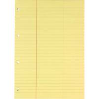 Bantex konceptblok A4 linjeret gul