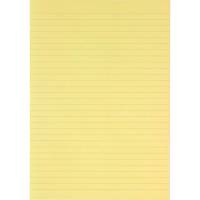 Bantex konceptpapir linjeret gul
