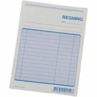 Regning GF2250 toplimet 148x105mm 50ark