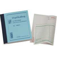 Duplikatbog 10021 108x150mm 2x100ark