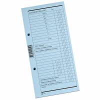 Kasseopt&aelig;llingsblok 100x210 mm 100 bl. bl&aring;